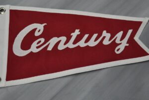 Century burgee flag circa 1939-1942.