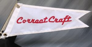 Correct Craft 1964-1970s burgee.