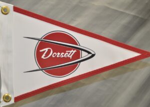 Dorsett burgee pennant flag.