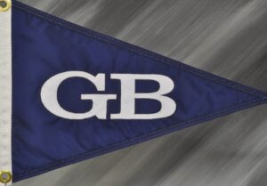 Grand Banks burgee pennant flag.