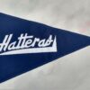 Hatteras burgee pennant flag in blue 16x24.