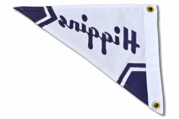 Higgins Navy Blue Slanted back