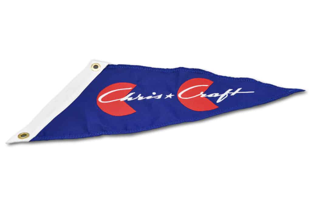 Chris Craft Cruisers Pennant Flag (1946-1980s) - Skipper Rudy
