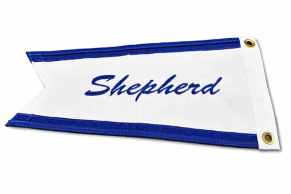 Shepherd back blue