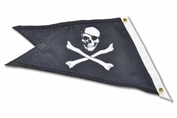 Pirate Bow flag Back