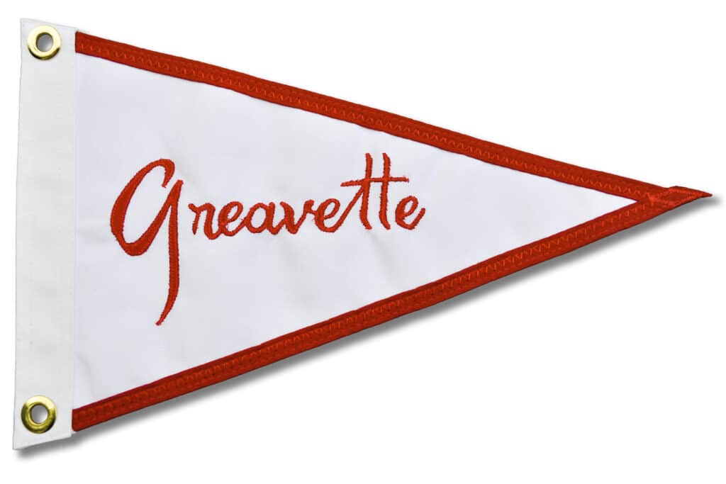 Greavette Burgee Pennant Flags 1930s & Later - Skipper Rudy