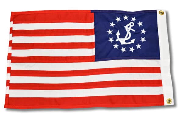 USA Yacht Ensign Back