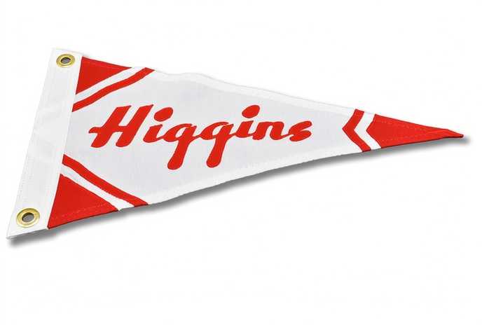 スペシャル　40s〜 SEABEES Pennant Higgins Burgee Pennant Flag 1946-1957 - Skipper Rudy | Classic