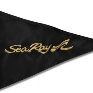 SeaRay Black Base Gold Script Front